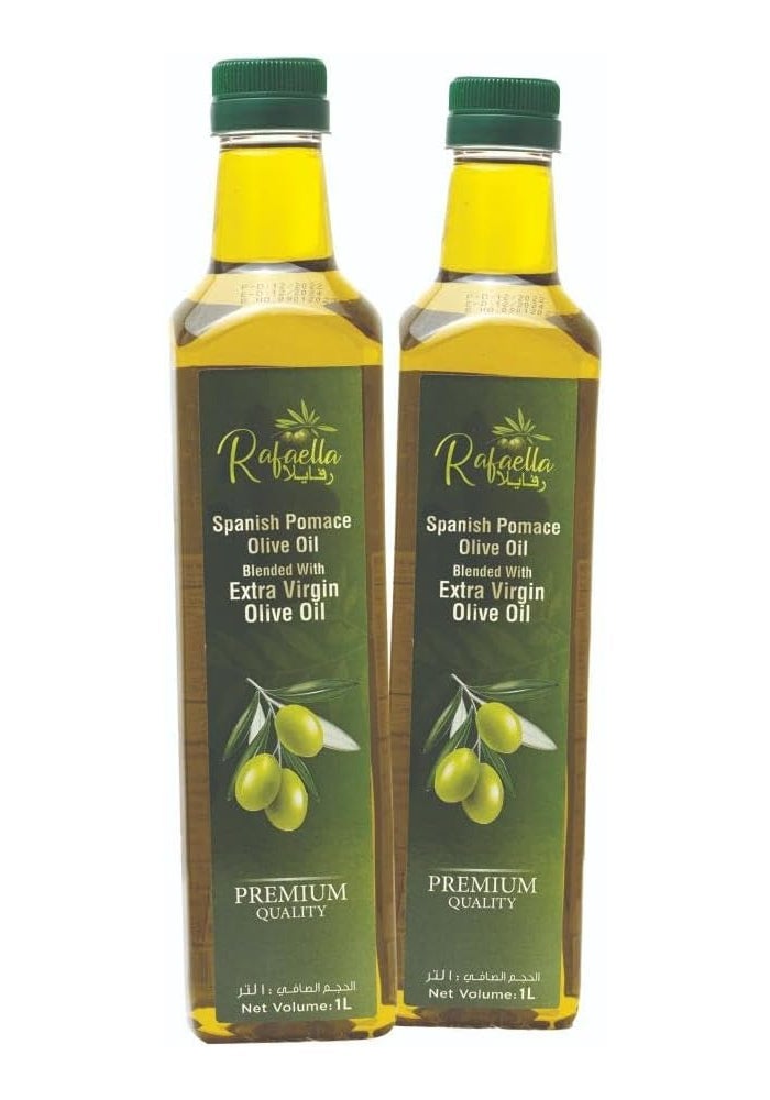 Rafaella Spanish Pomace Olive Oil, 2 X 1 Liter - Image 2